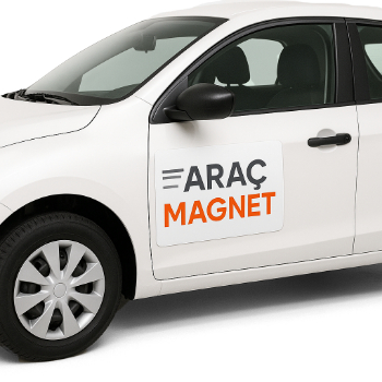 Araç Üzeri Magnet Baskı